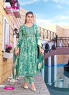 Zeenat Vol 11 By Kavya Capsule Foil Printed Readymade Suits Wholesale Market In Surat

